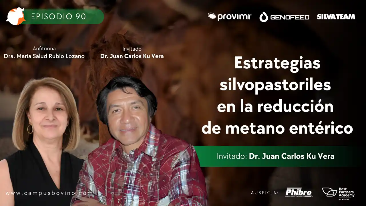 CarneCast #90 – Estrategias silvopastoriles en la reducción de metano entérico – Dr. Juan Carlos Ku Vera